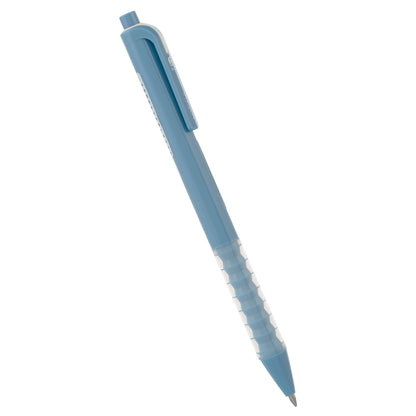 Noteful Retractable Gel Ink Pen - 0.7mm Bullet Tip | Smooth Writing | Blue Ink (Pack of 8)