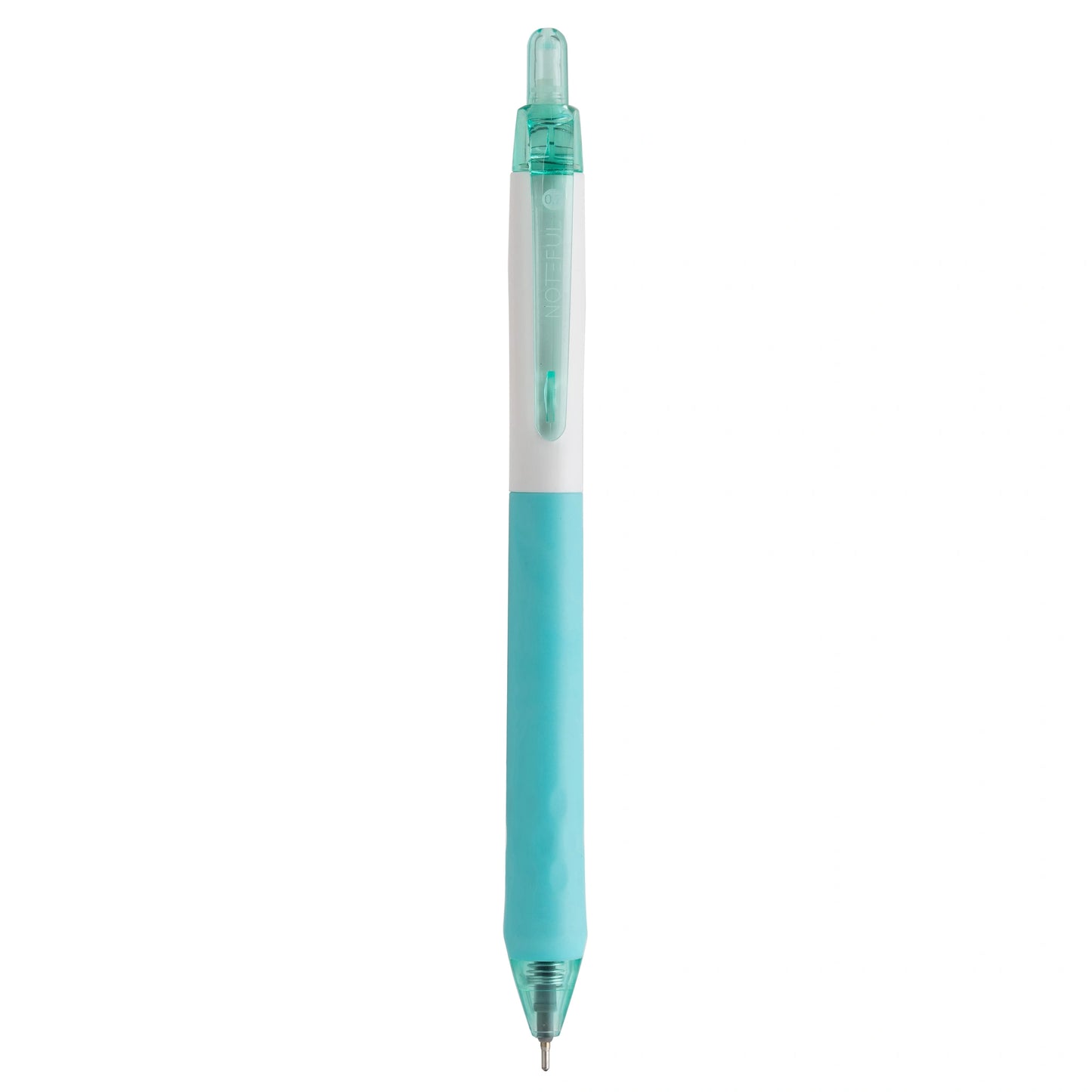 Noteful Retractable Semi-Gel Pen - 0.7mm Smooth Writing Pen | Quick-Dry Black & Blue Ink | Pack of 8
