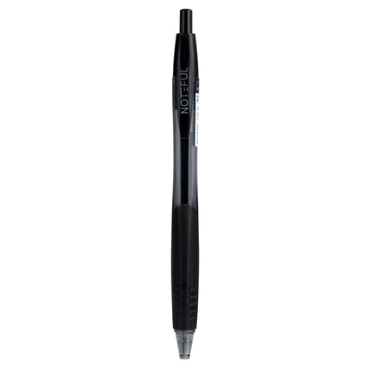 Noteful Retractable Gel Ink Pen – 0.7mm Bullet Tip, Smooth Writing, Quick-Dry Black Ink (8 Pcs)(NFL167)